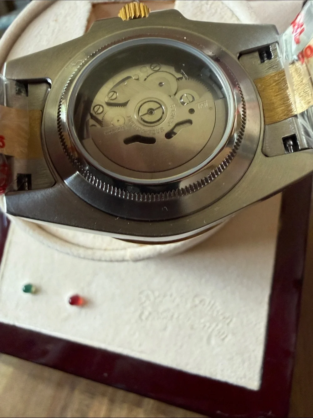 Seiko Mod-Custom Blue and Gold Diver's Automatic Watch